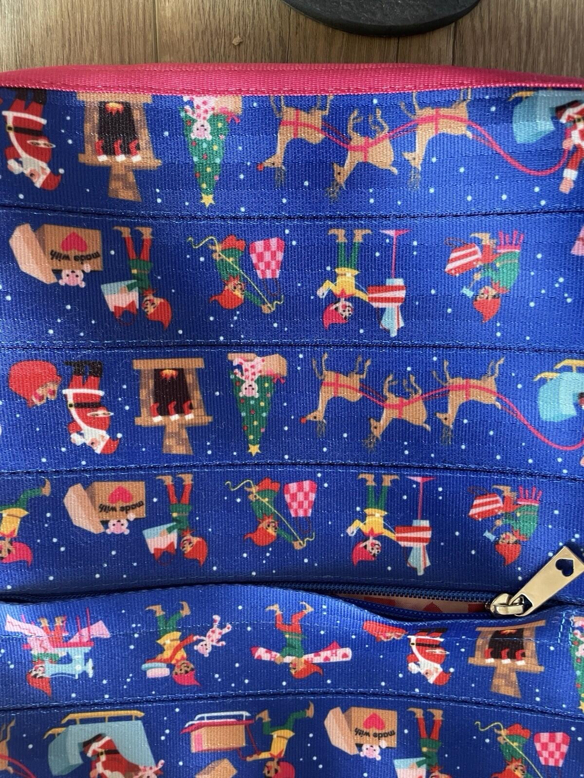 Harveys Christmas Workshop Purse Handbag Tote Santa Claus Elves Teddy Bear 2020 - Image 7