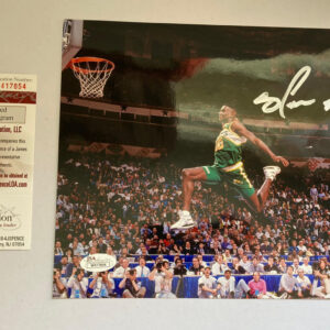 Shawn Kemp Photo Signed Autograph Auto Photograph 8 x 10 JSA Authentication NBA