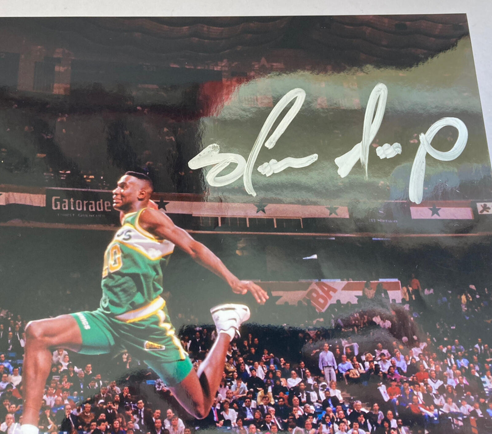 Shawn Kemp Photo Signed Autograph Auto Photograph 8 x 10 JSA Authentication NBA - Image 3