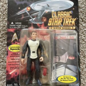 Classic Star Trek Admiral Kirk Action Figure Playmates In Spock Packaging 1995