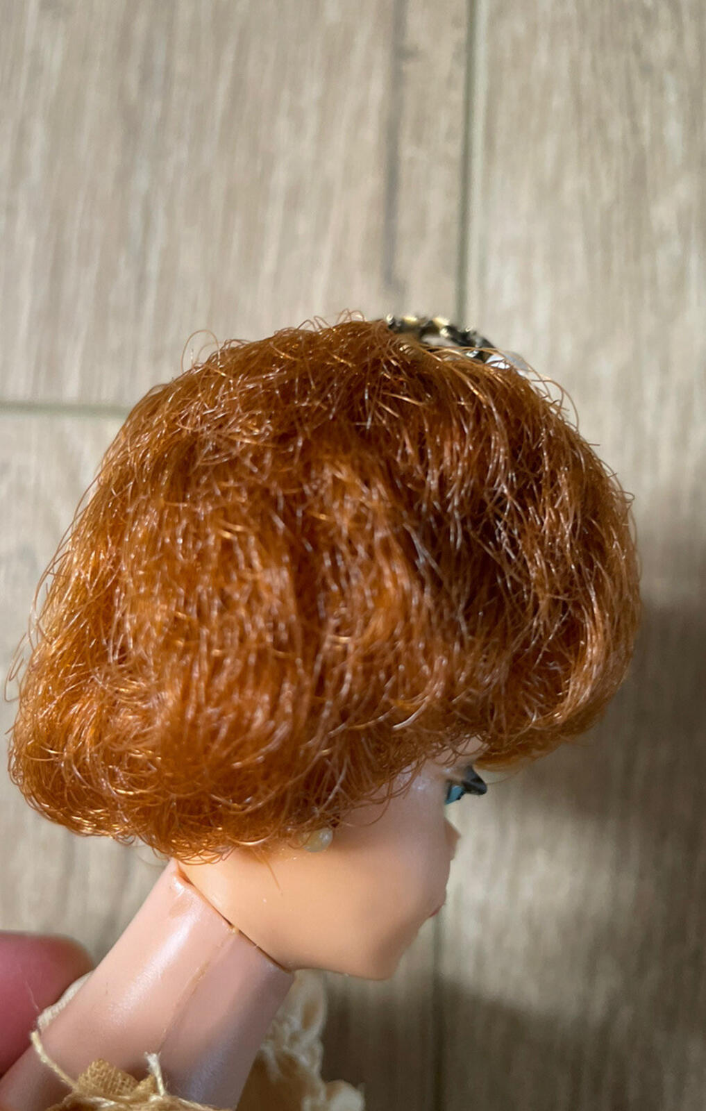 Barbie Titan Bubble Cut Vintage 1961 #850 Mattel Patent Pending Japan MCMLVIII - Image 7
