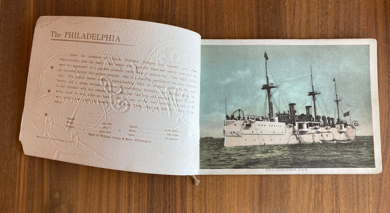 Woolson Spice Lion Coffee Album The White Squadron Navy Ships - Image 2