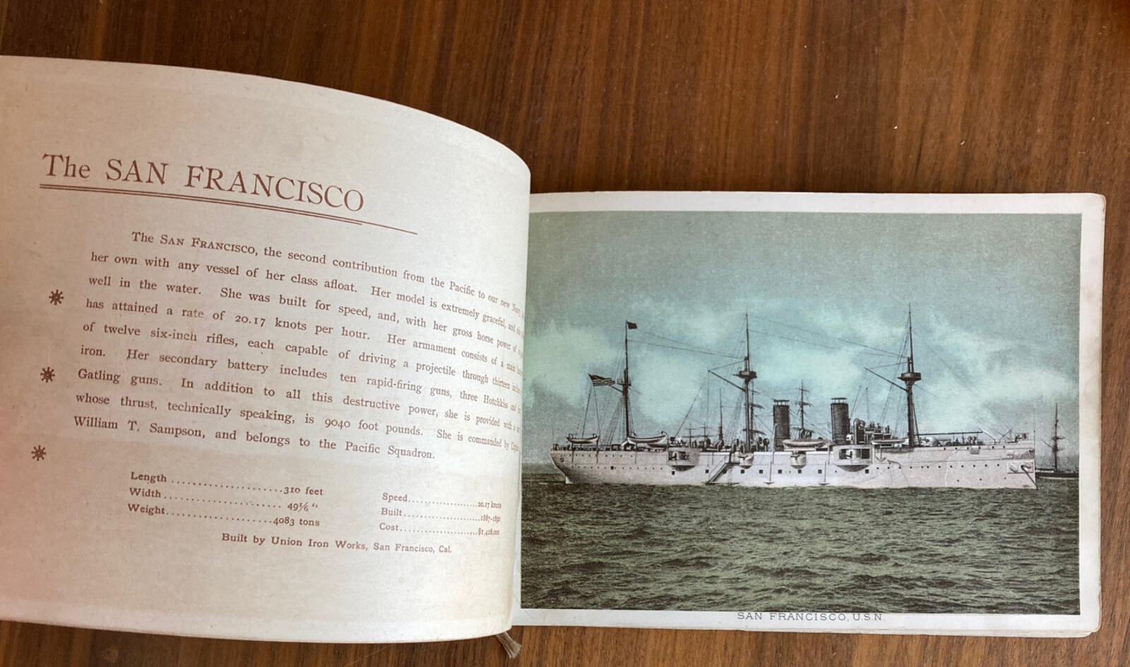 Woolson Spice Lion Coffee Album The White Squadron Navy Ships - Image 4