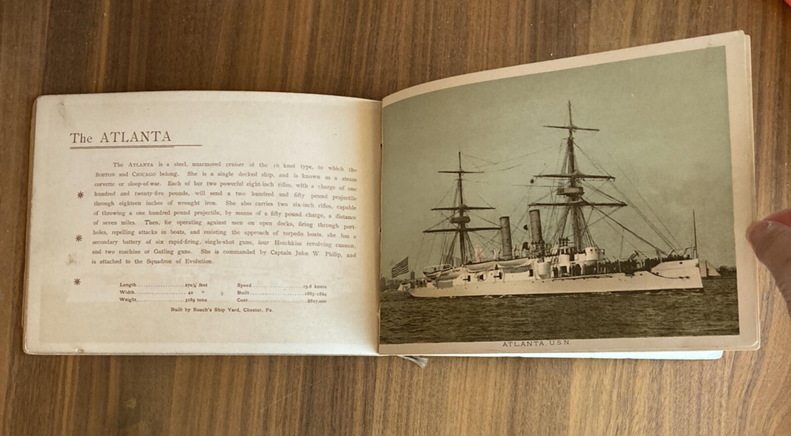 Woolson Spice Lion Coffee Album The White Squadron Navy Ships - Image 5