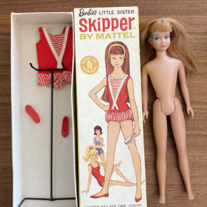 Mattel Barbie Doll Skipper Doll TM Sample Doll Test Market Redhead 950 Green Ear