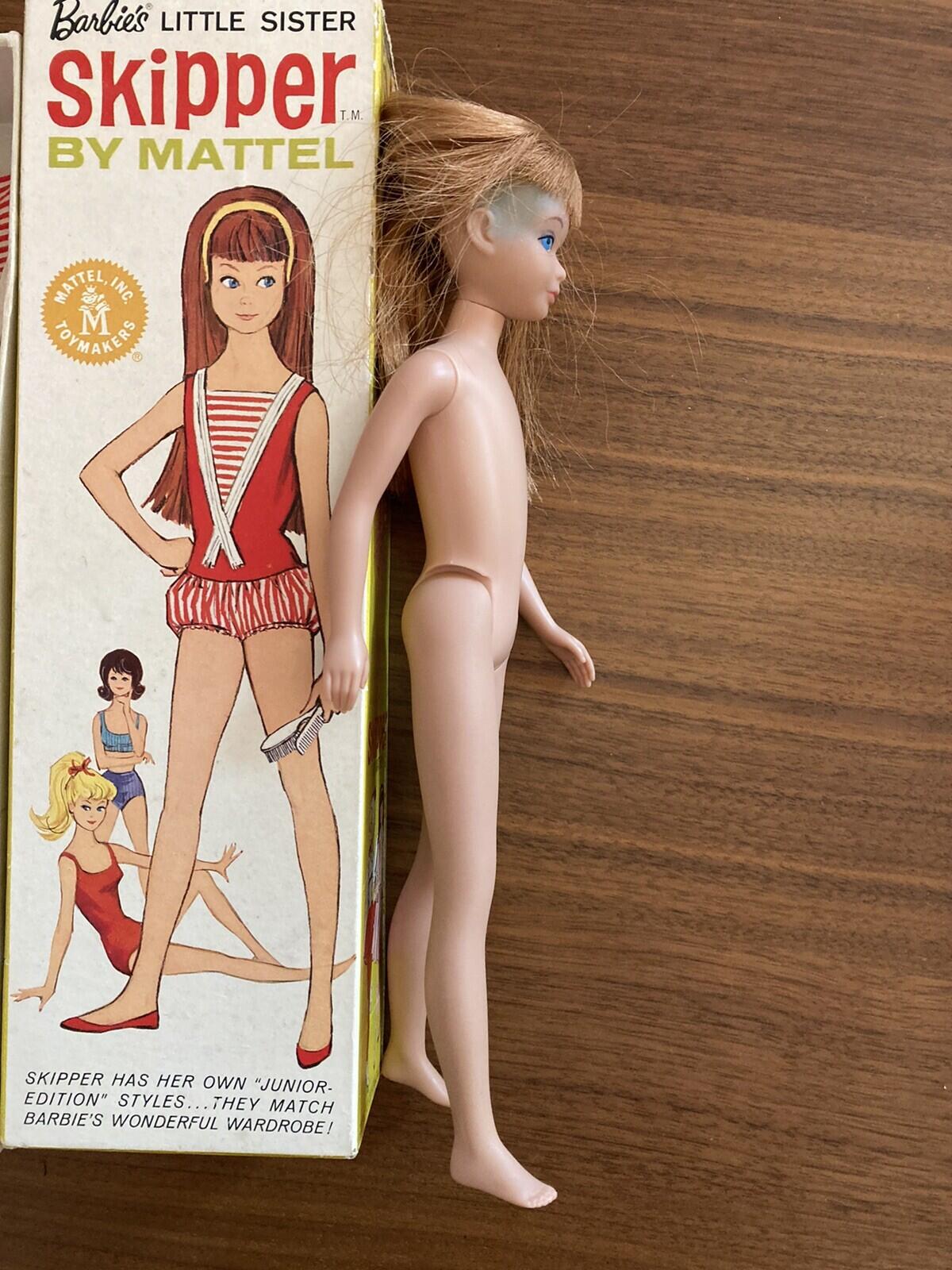 Mattel Barbie Doll Skipper Doll TM Sample Doll Test Market Redhead 950 Green Ear - Image 3