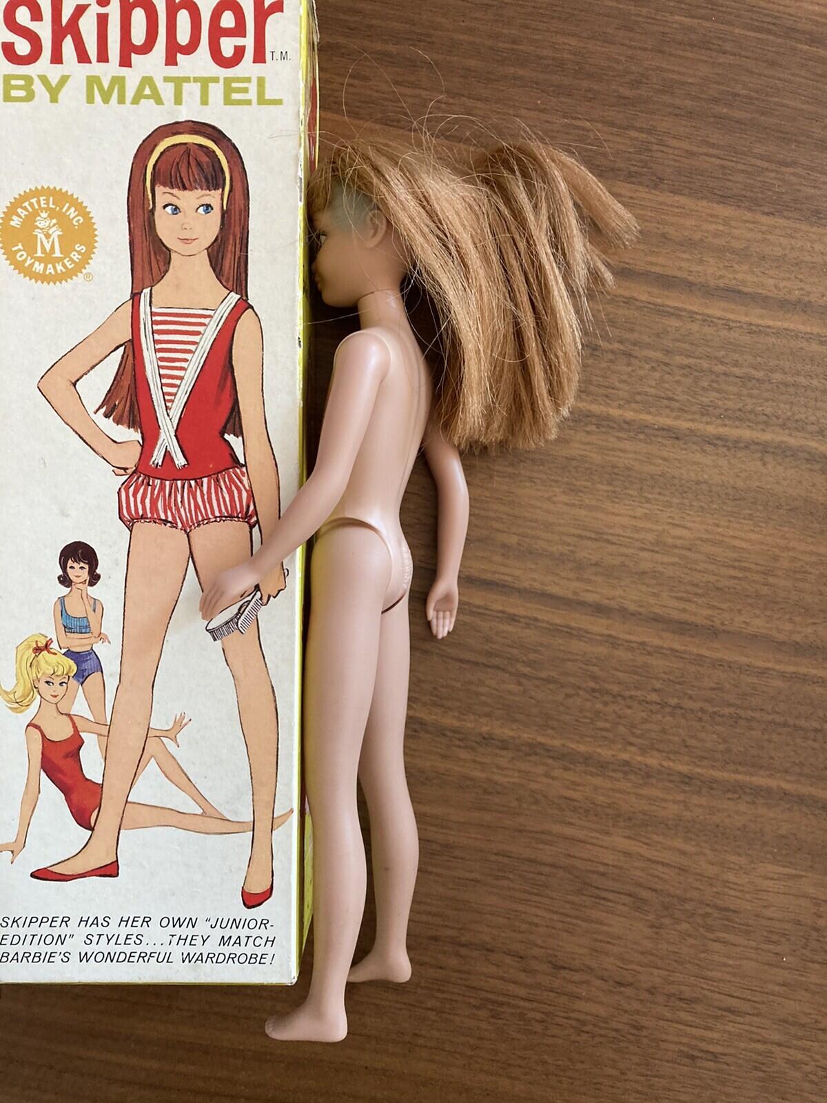 Mattel Barbie Doll Skipper Doll TM Sample Doll Test Market Redhead 950 Green Ear - Image 6