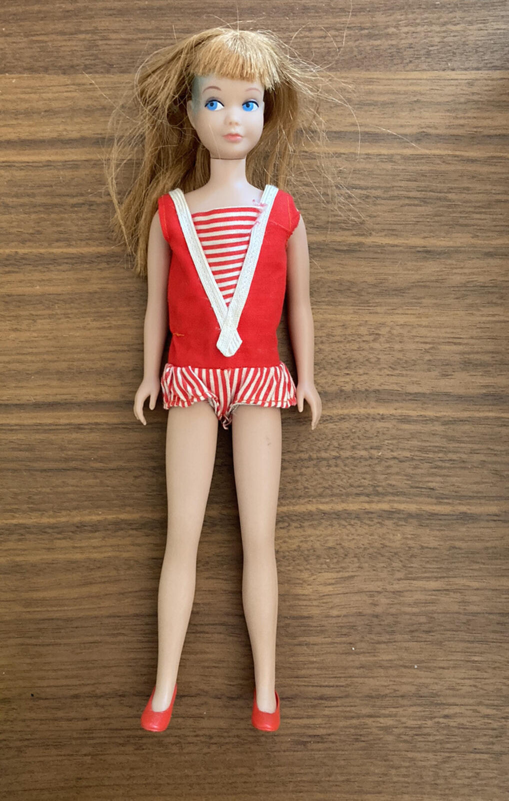 Mattel Barbie Doll Skipper Doll TM Sample Doll Test Market Redhead 950 Green Ear - Image 7