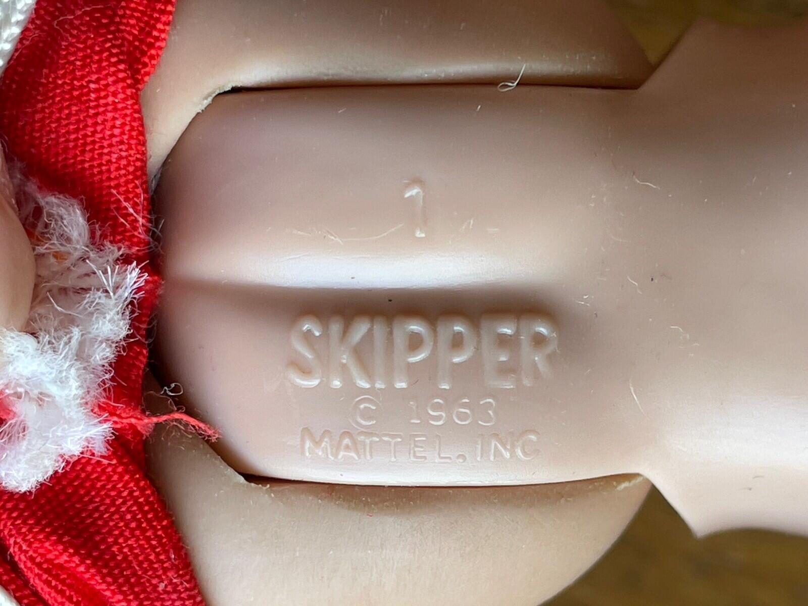 Mattel Barbie Doll Skipper Doll TM Sample Doll Test Market Redhead 950 Green Ear - Image 12