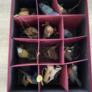 Danbury Mint The Song Bird Christmas Ornaments Box Of 12