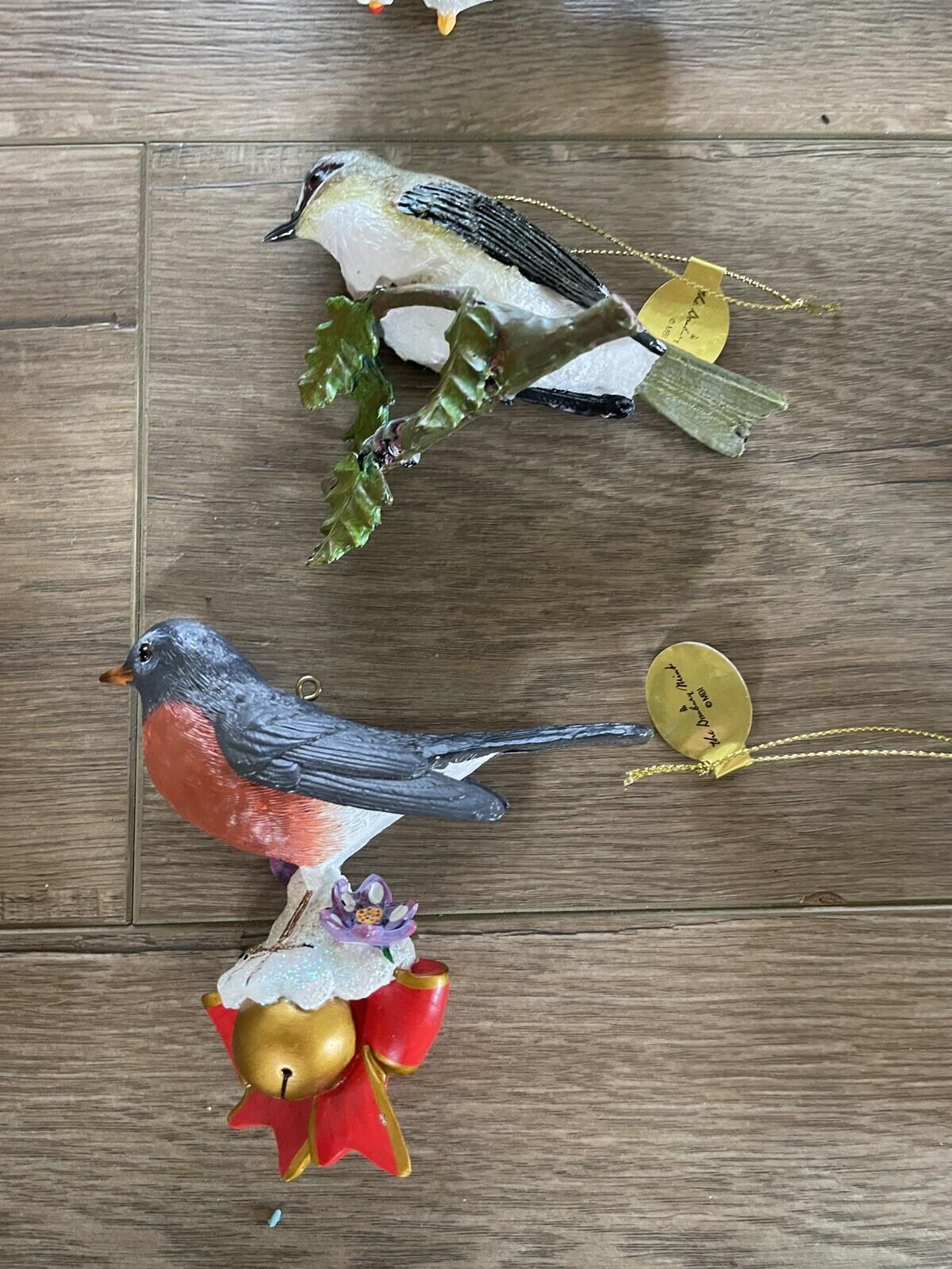 Danbury Mint The Song Bird Christmas Ornaments Box Of 12 - Image 5