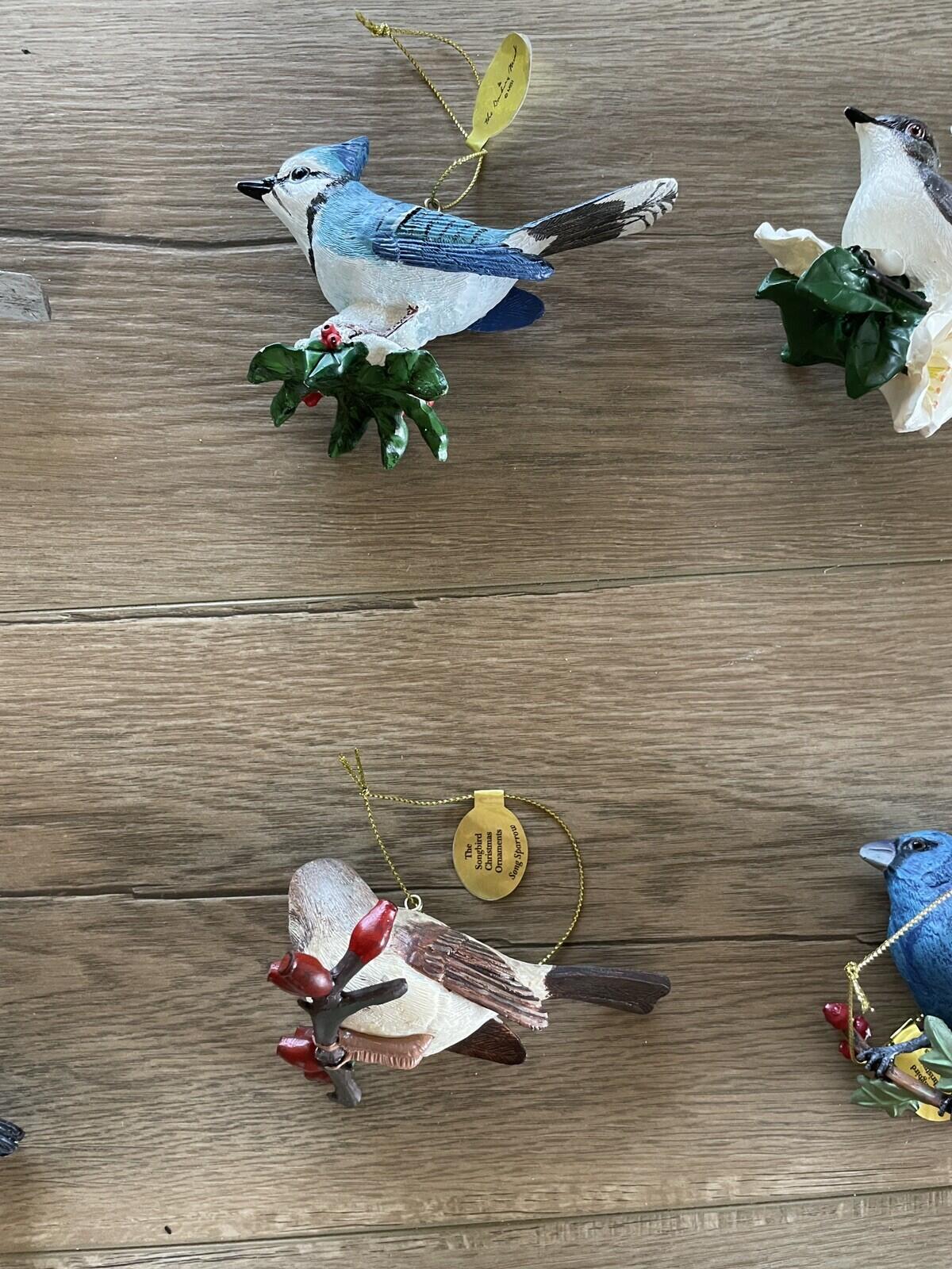Danbury Mint The Song Bird Christmas Ornaments Box Of 12 - Image 7