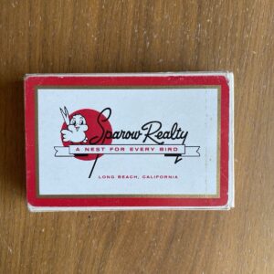 Sparrow Realty Long Beach California Playing Cards Deck Of Cards Complete