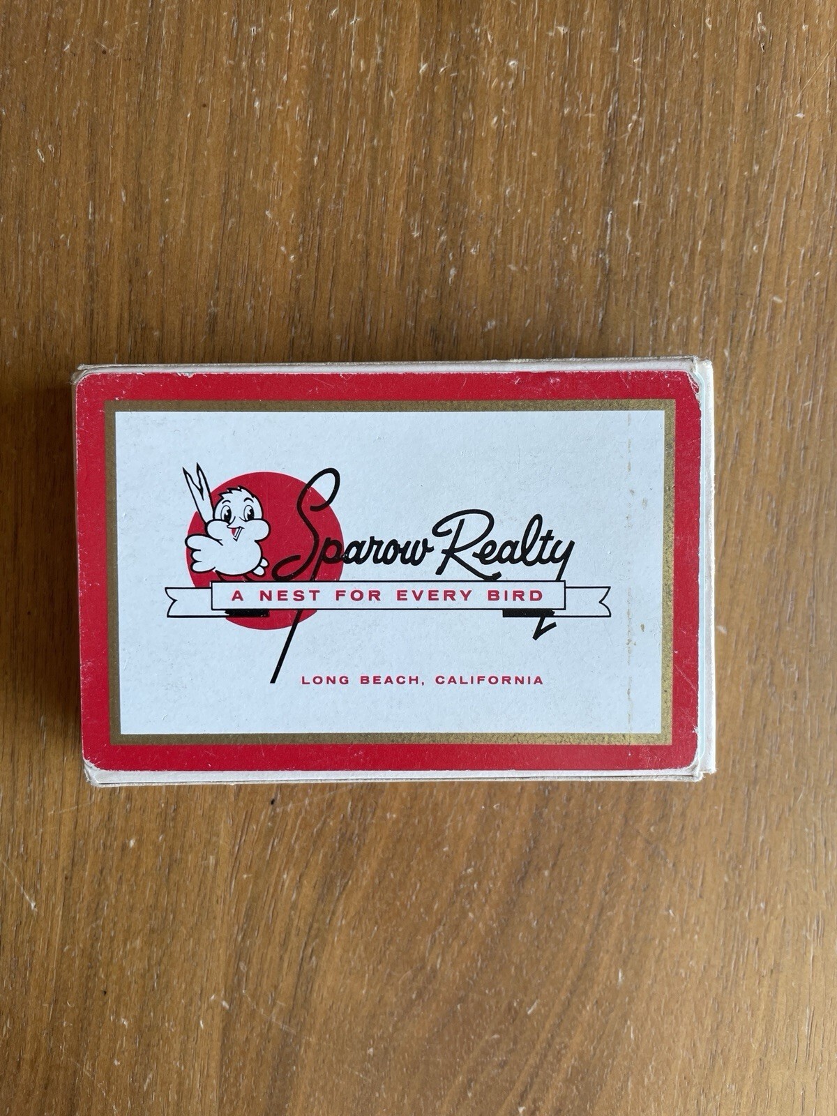 Sparrow Realty Long Beach California Playing Cards Deck Of Cards Complete