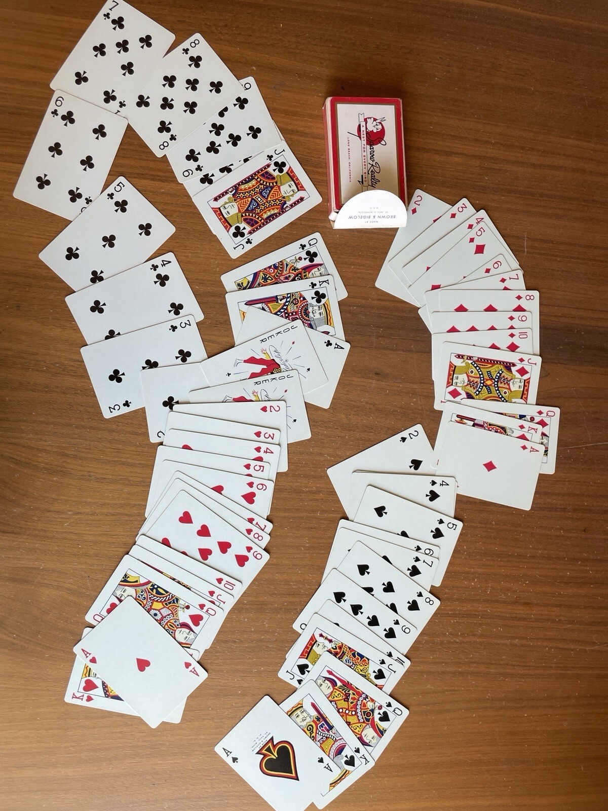 Sparrow Realty Long Beach California Playing Cards Deck Of Cards Complete - Image 2