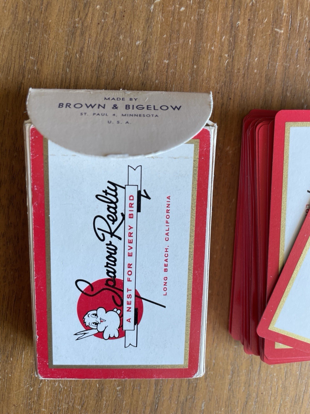 Sparrow Realty Long Beach California Playing Cards Deck Of Cards Complete - Image 5