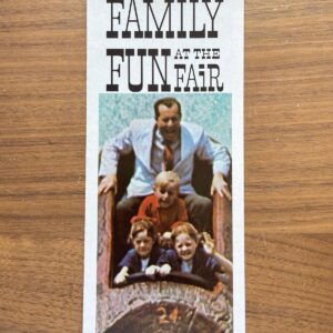 New York Worlds Fair Family Fun At The Fair Vintage Brochure 1965