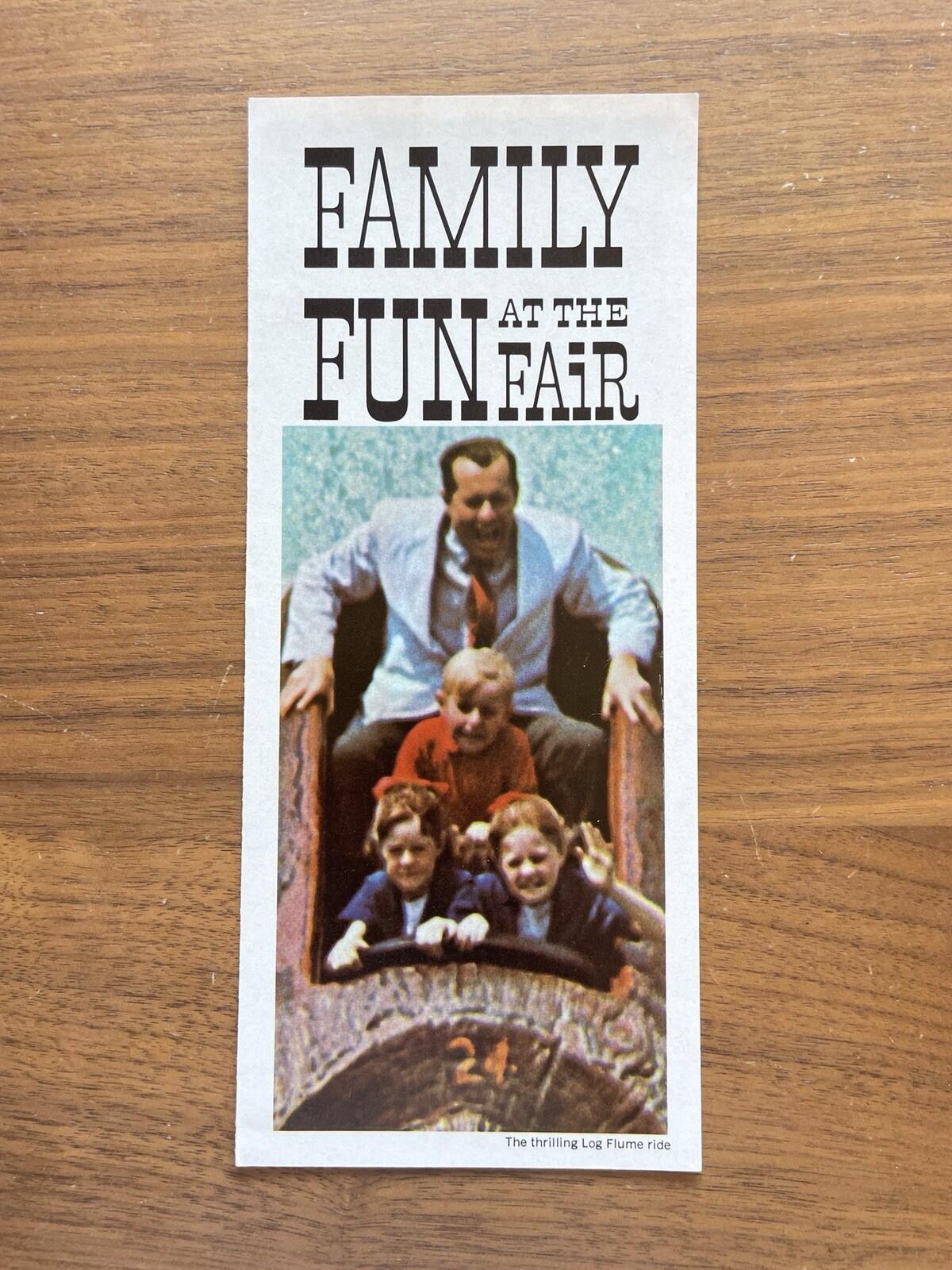 New York Worlds Fair Family Fun At The Fair Vintage Brochure 1965