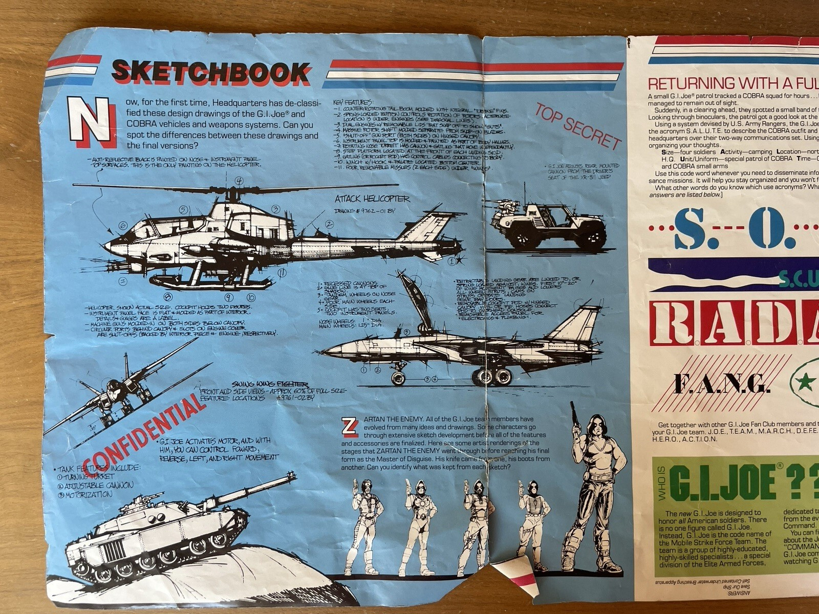 Command Post Official Newsletter GI Joe Hasbro 1984 - Image 3
