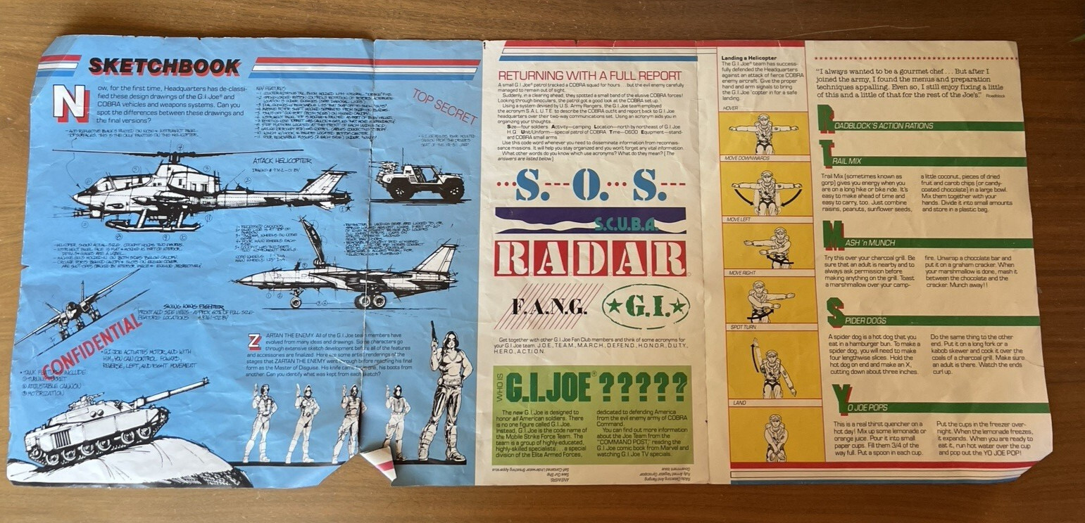 Command Post Official Newsletter GI Joe Hasbro 1984 - Image 4