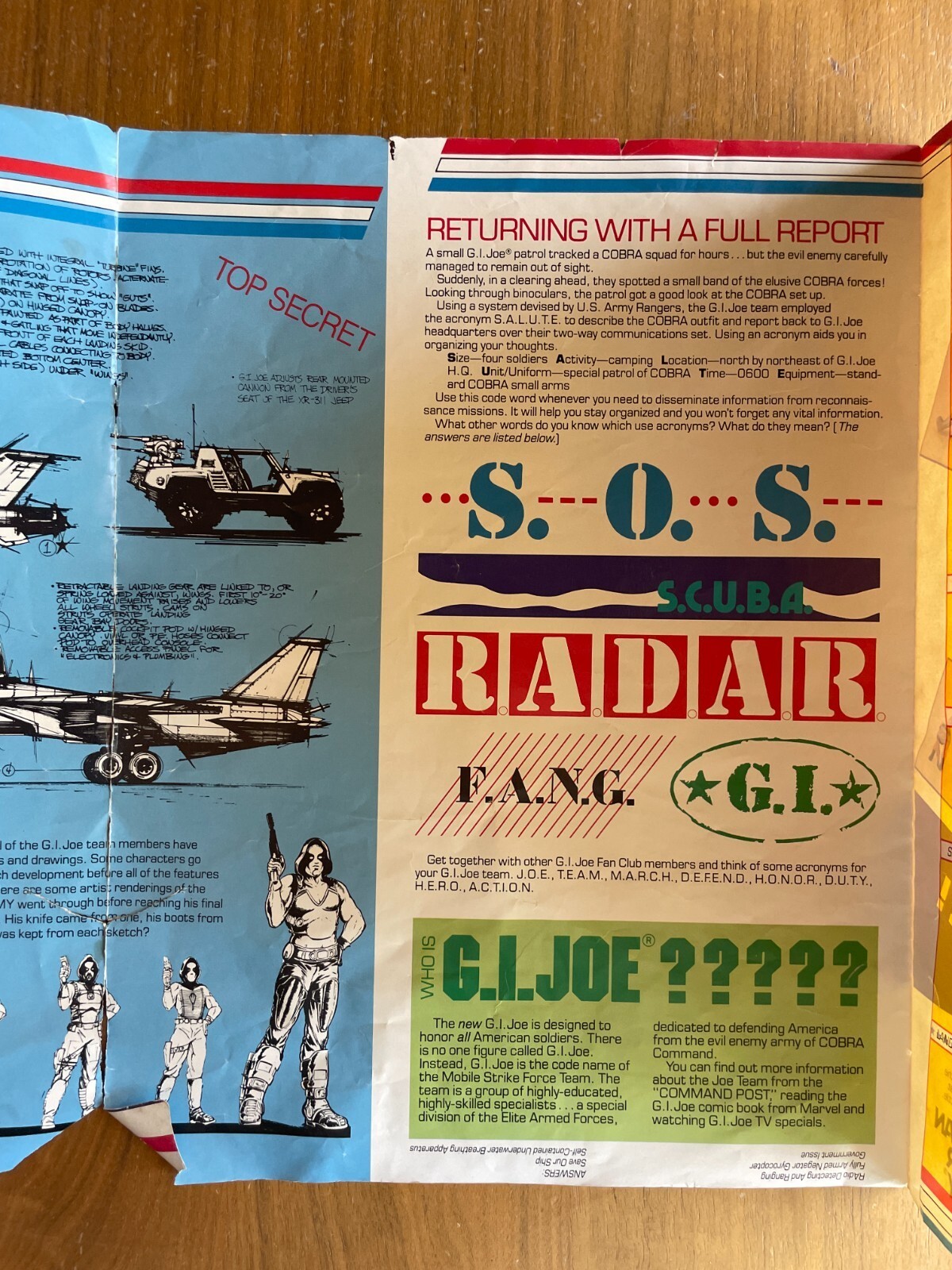 Command Post Official Newsletter GI Joe Hasbro 1984 - Image 5