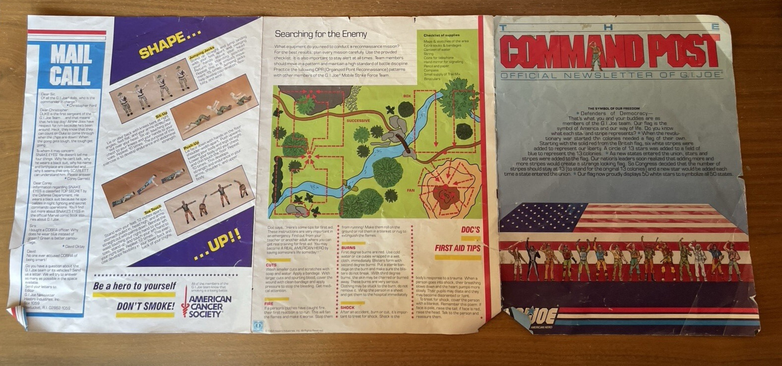 Command Post Official Newsletter GI Joe Hasbro 1984 - Image 8