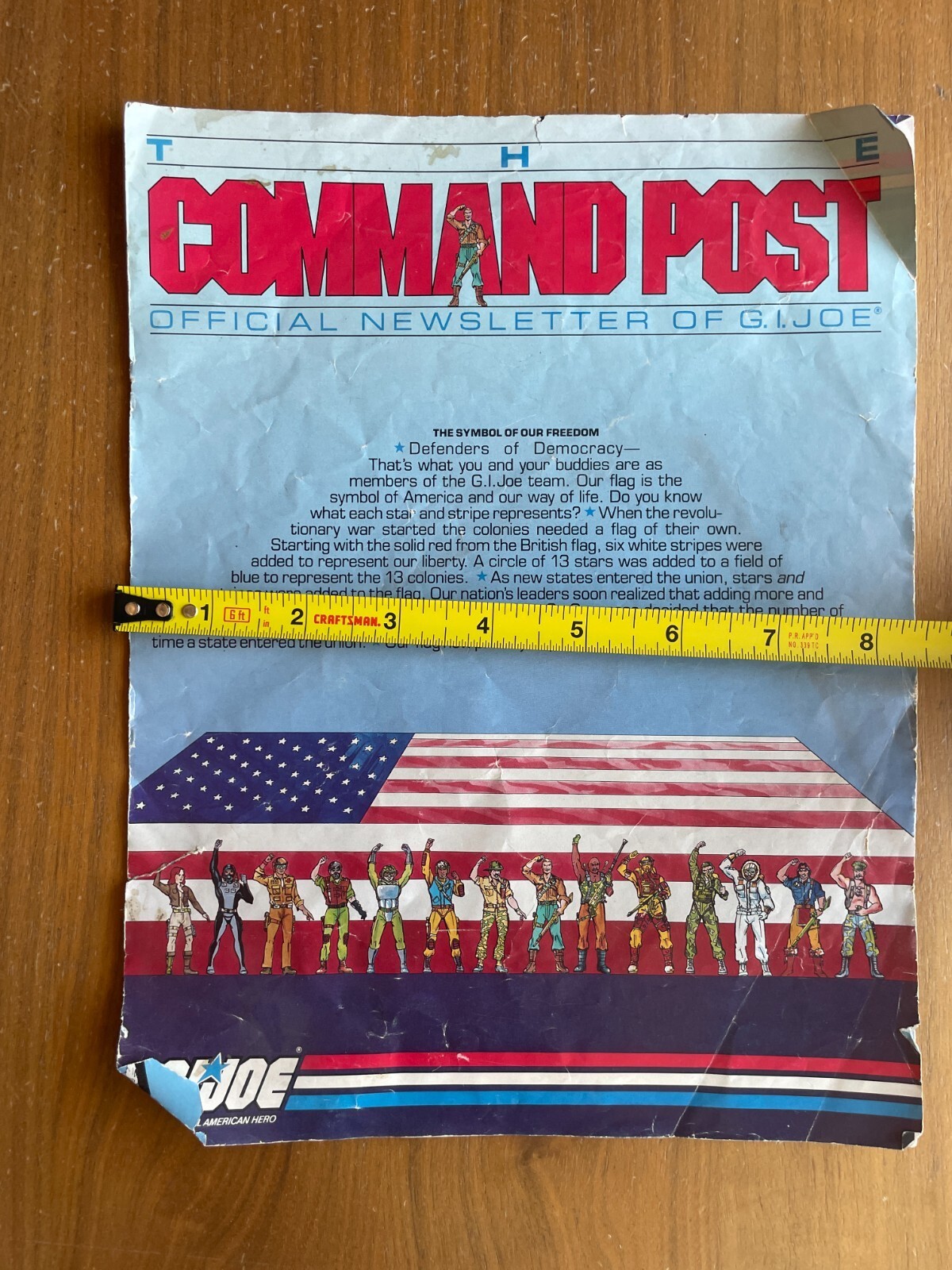 Command Post Official Newsletter GI Joe Hasbro 1984 - Image 9
