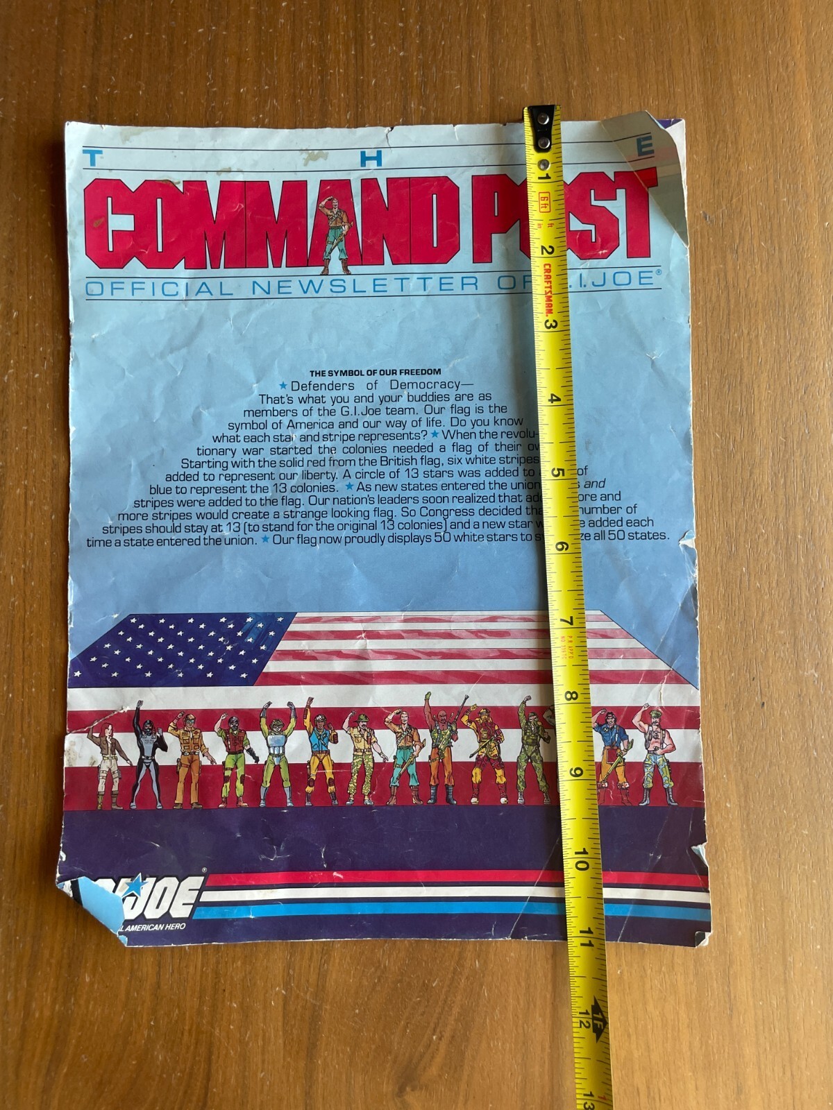 Command Post Official Newsletter GI Joe Hasbro 1984 - Image 10