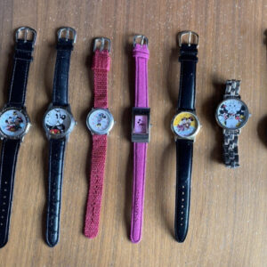Lot Of 10 Disney Mickey Mouse Watches & Minnie Mouse Watches Working