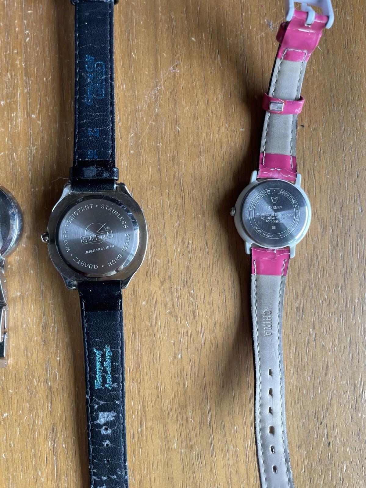 Lot Of 10 Disney Mickey Mouse Watches & Minnie Mouse Watches Working - Image 12
