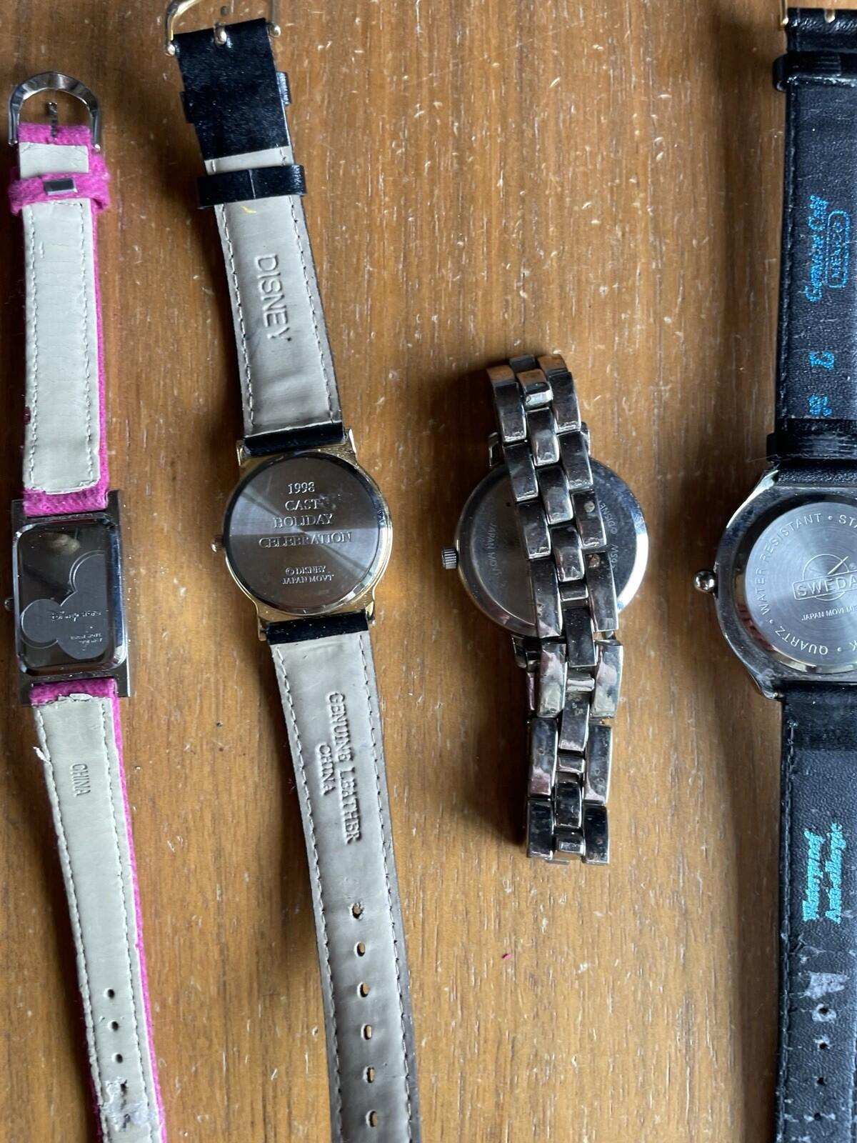 Lot Of 10 Disney Mickey Mouse Watches & Minnie Mouse Watches Working - Image 15