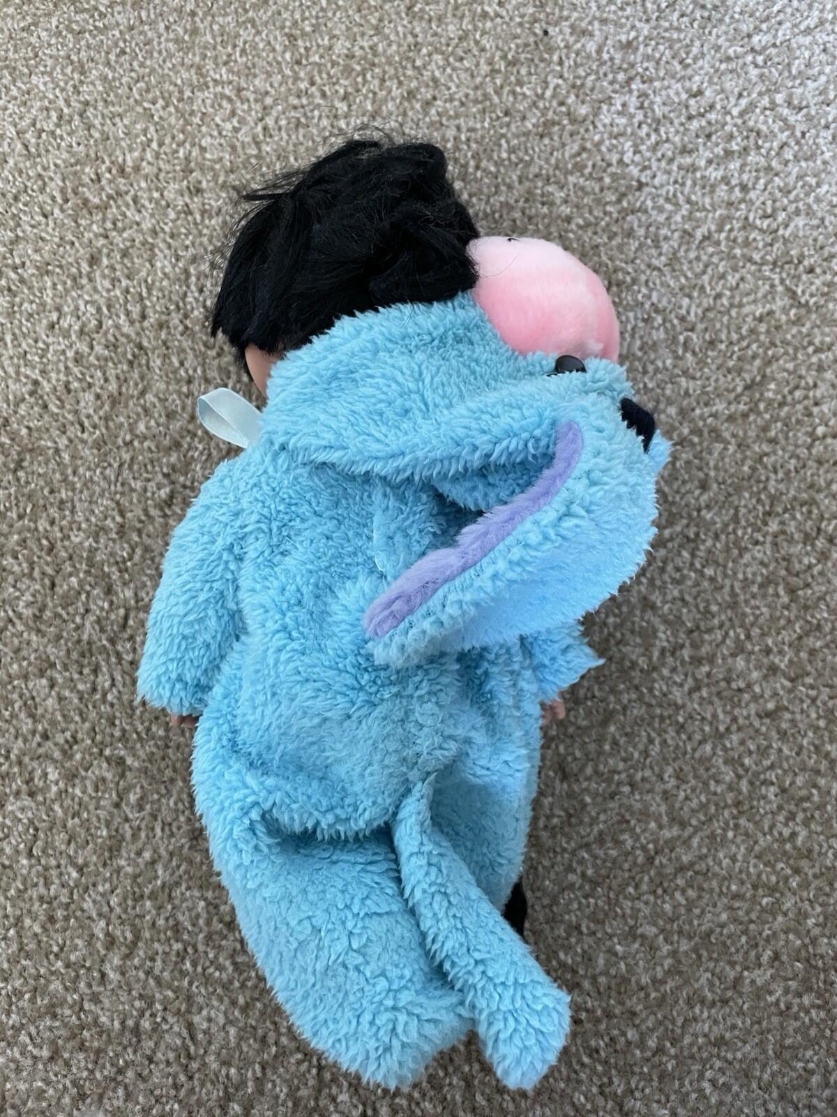 Disney Parks Winnie The Pooh Eeyore Precious Moments Doll Signed By Artist - Image 5