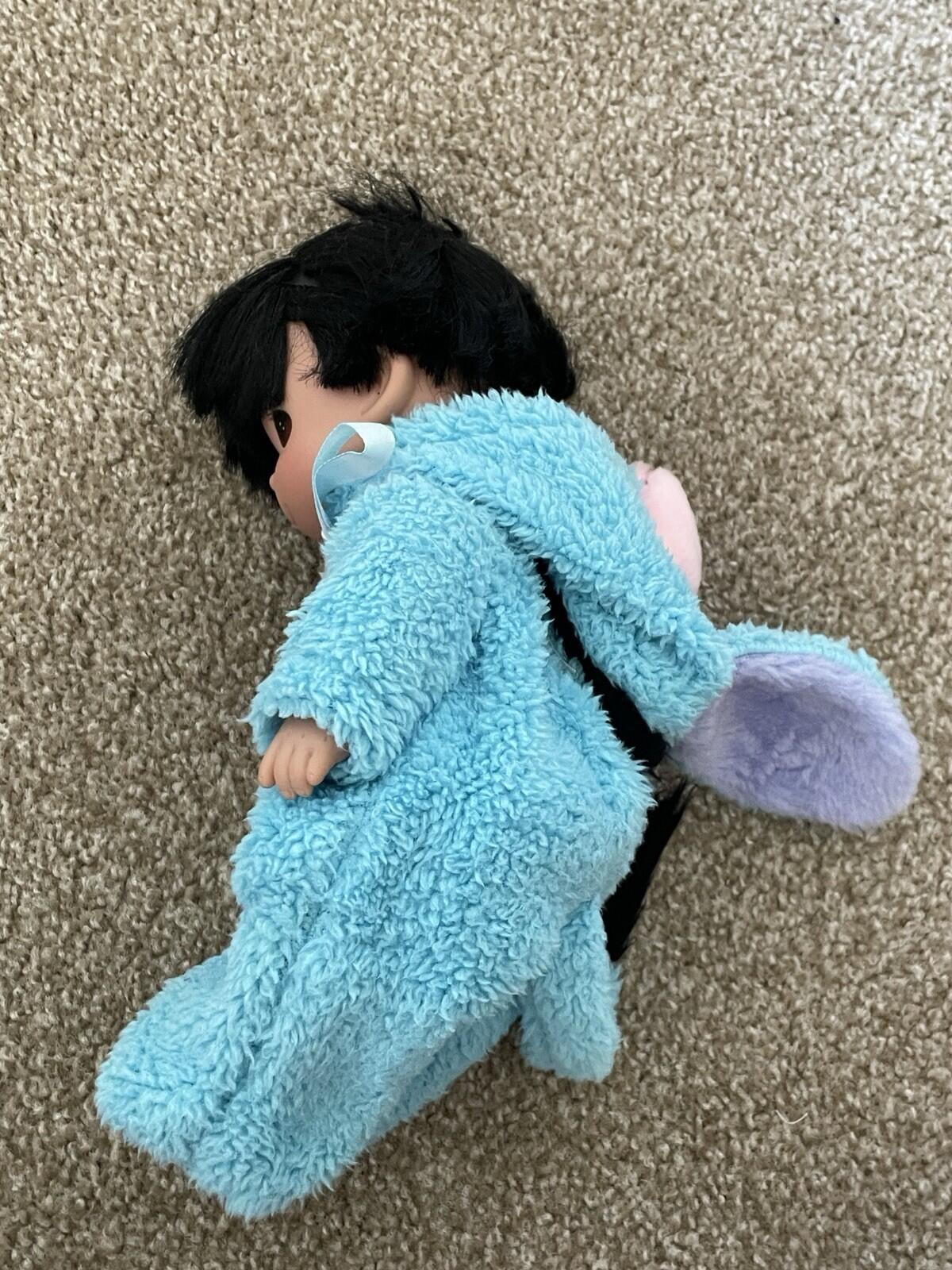Disney Parks Winnie The Pooh Eeyore Precious Moments Doll Signed By Artist - Image 7