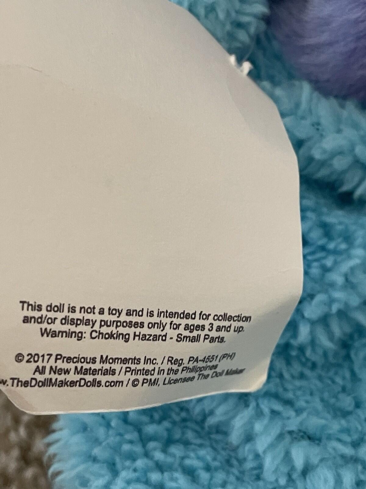 Disney Parks Winnie The Pooh Eeyore Precious Moments Doll Signed By Artist - Image 12