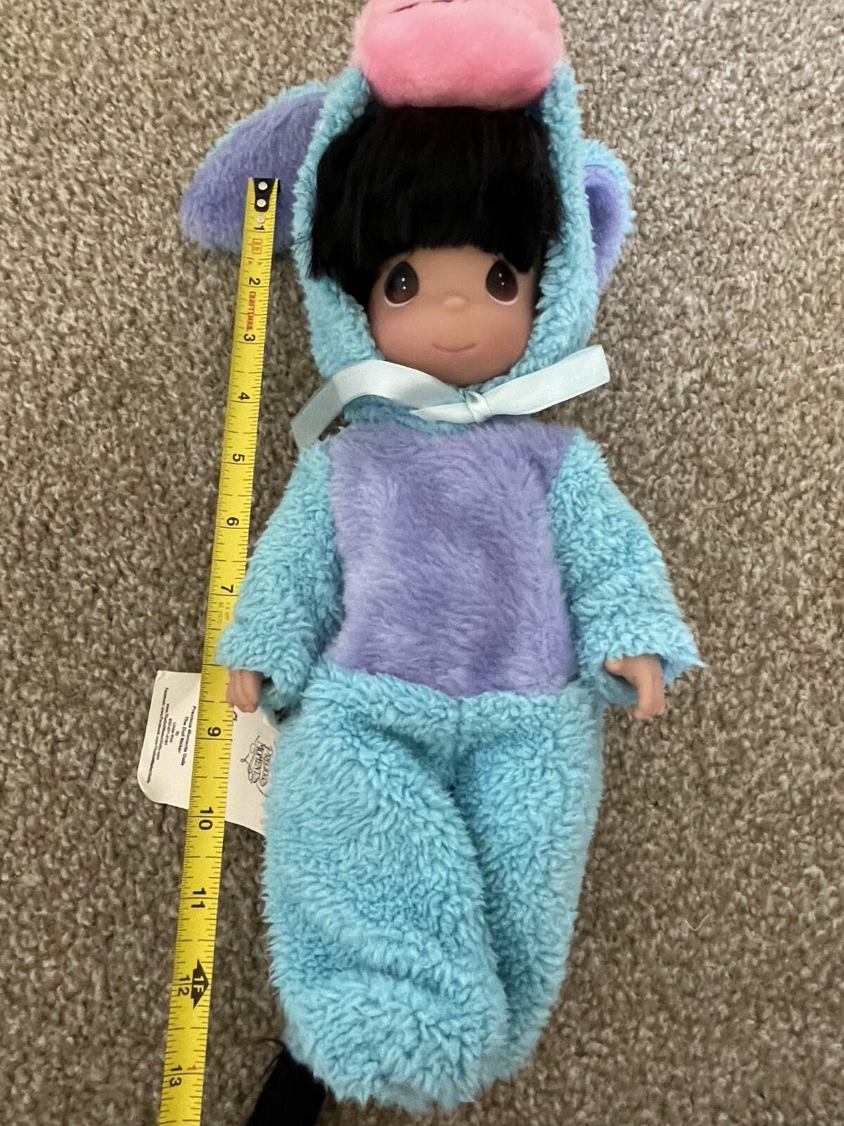 Disney Parks Winnie The Pooh Eeyore Precious Moments Doll Signed By Artist - Image 21