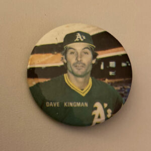 Dave Kingman Baseball Button Pin