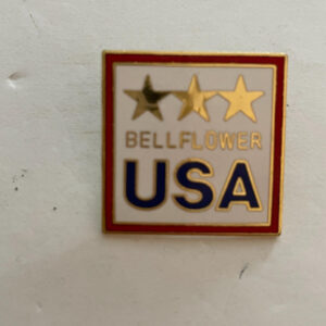 Bellflower USA Pin