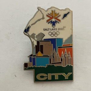 2002 Salt Lake City Utah Olympics City Pin