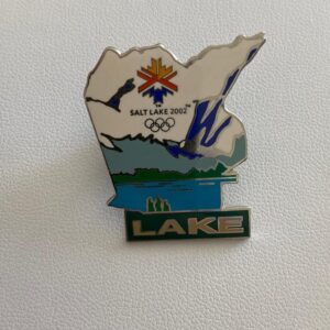 2002 Salt Lake City Utah Olympics Lake Pin