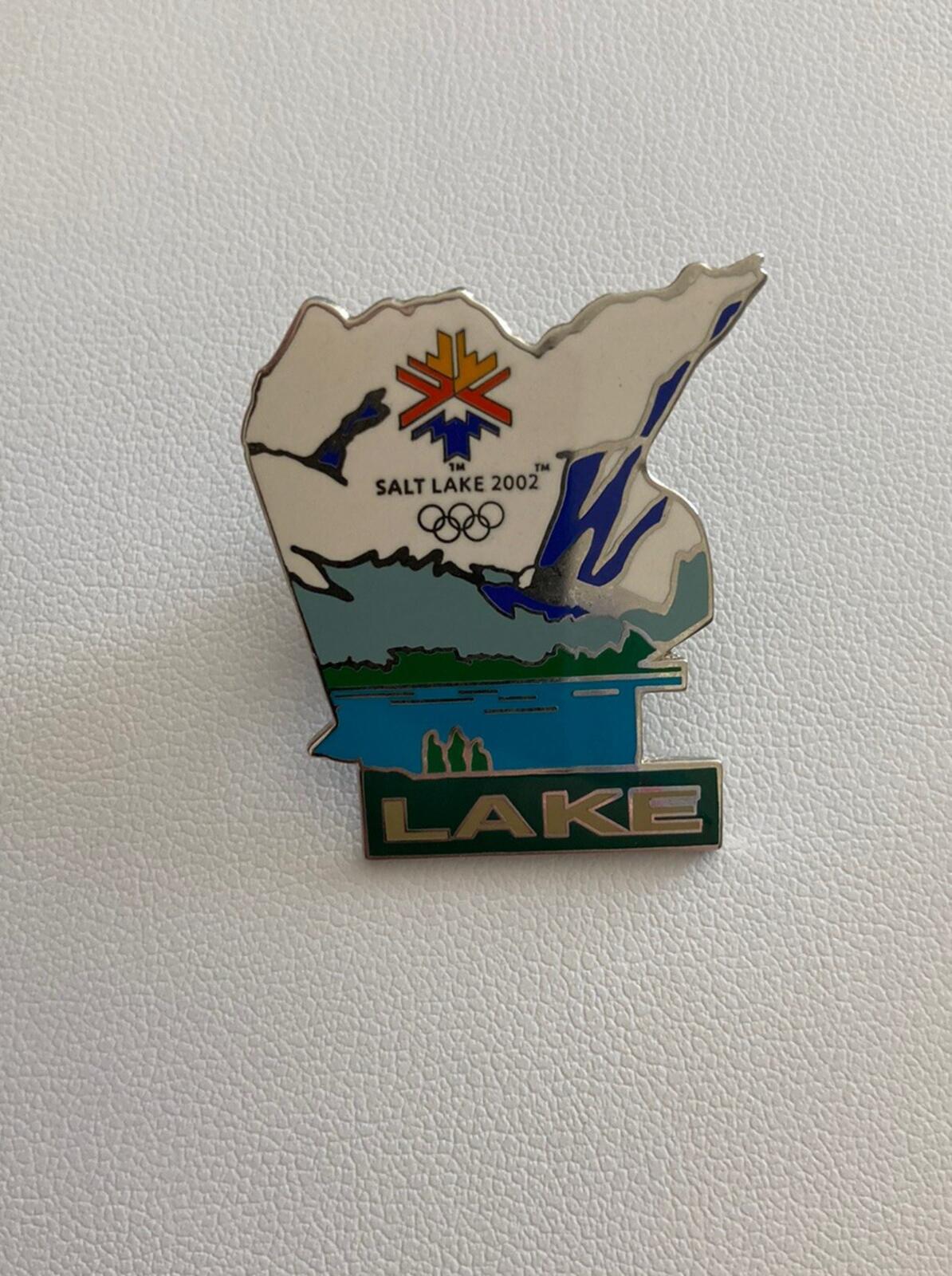 2002 Salt Lake City Utah Olympics Lake Pin