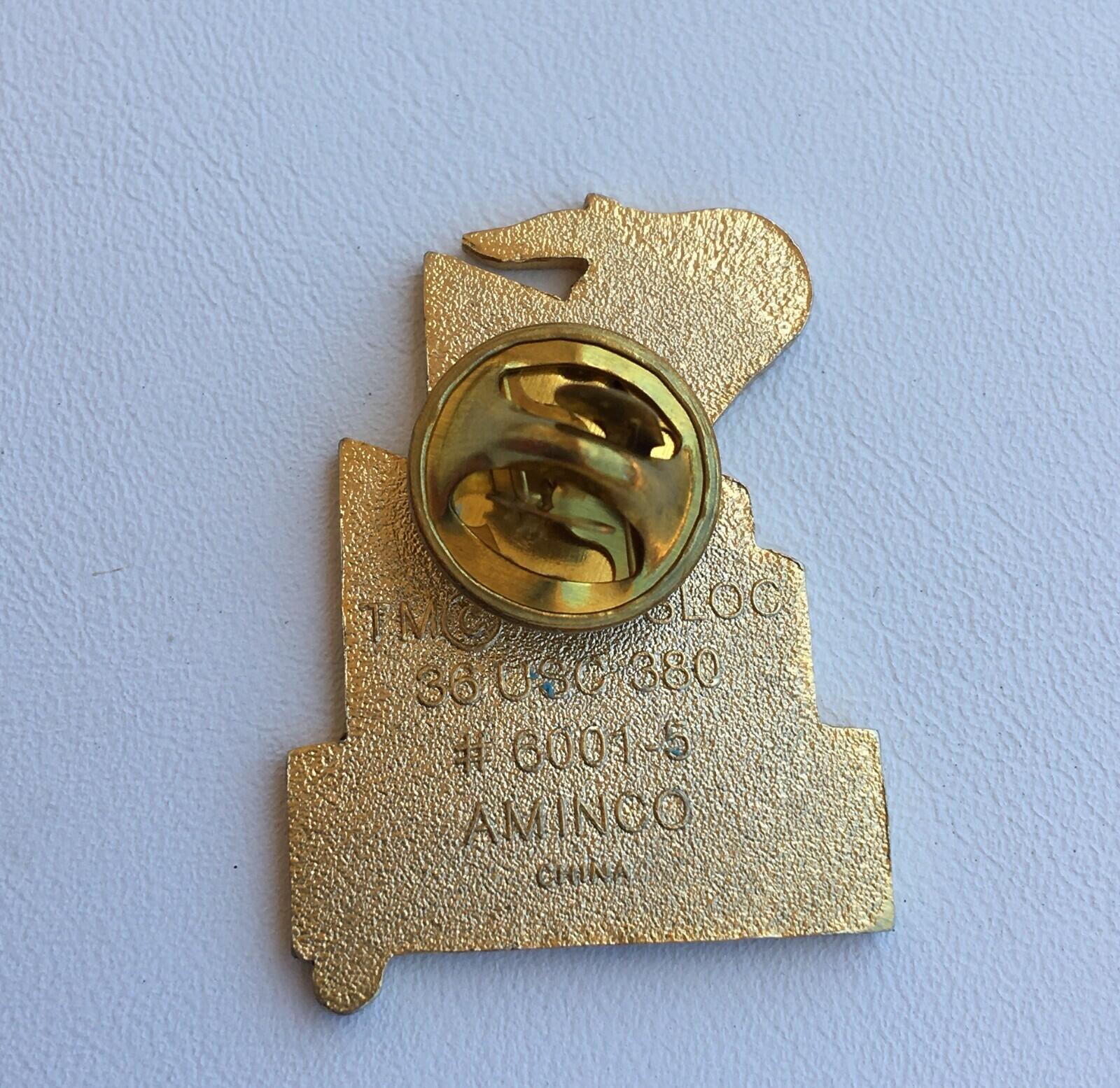 2002 Salt Lake City Utah Olympics US West Proud Sponsor Pin - Image 2