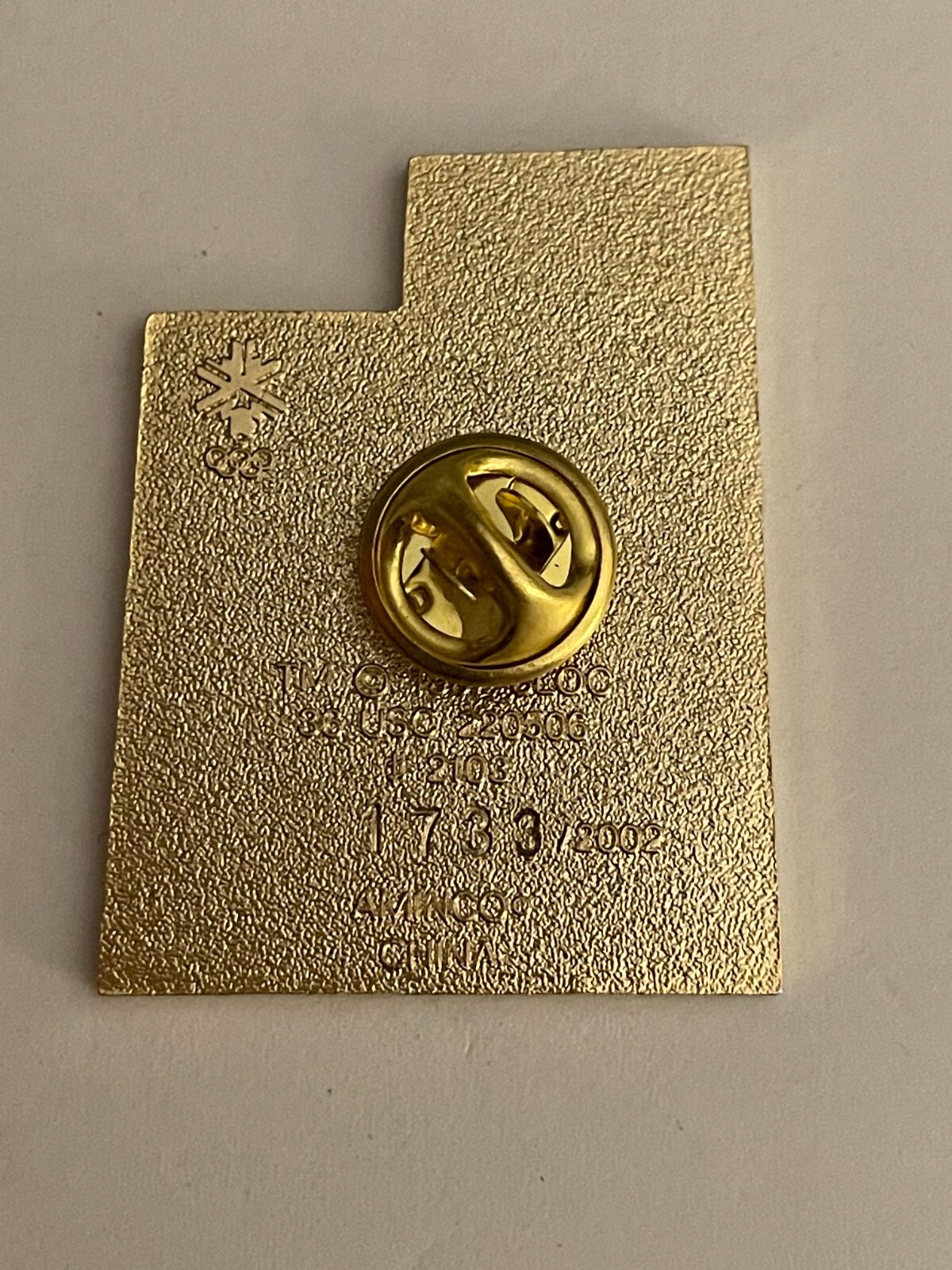 2002 Salt Lake City Utah Olympics XIX Olympic Winter Games Pin - Image 2