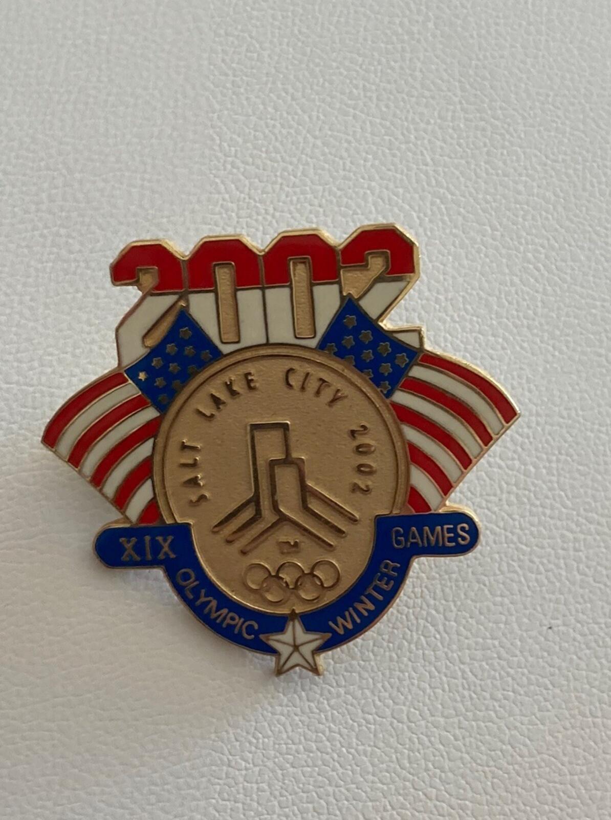 2002 Salt Lake City Utah Olympics XIX Winter Games Pin