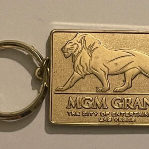 MGM Grand Lion The City Of Entertainment Las Vegas Keychain Key Chain