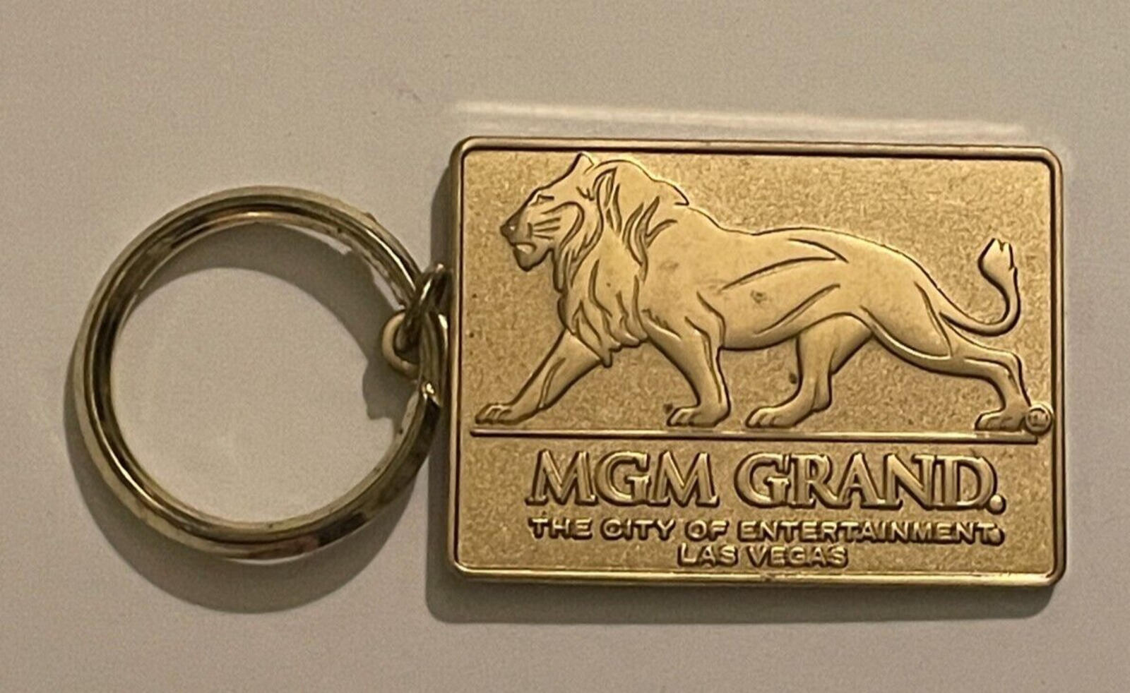 MGM Grand Lion The City Of Entertainment Las Vegas Keychain Key Chain