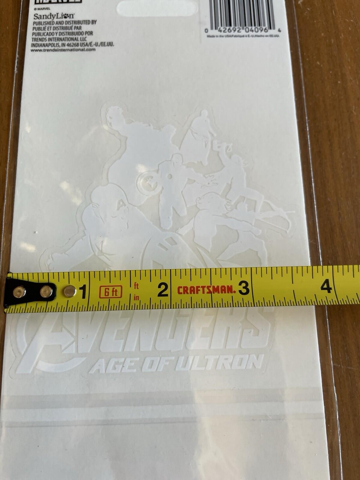 Sandy Lion Marvel Avengers Age Of Ultron Car Window Decal Sticker Loot Crate - Image 3