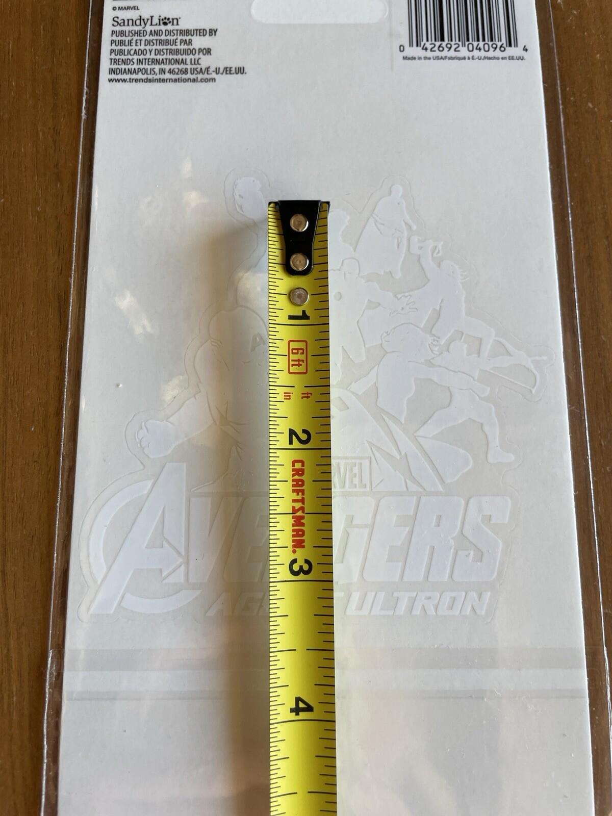 Sandy Lion Marvel Avengers Age Of Ultron Car Window Decal Sticker Loot Crate - Image 4