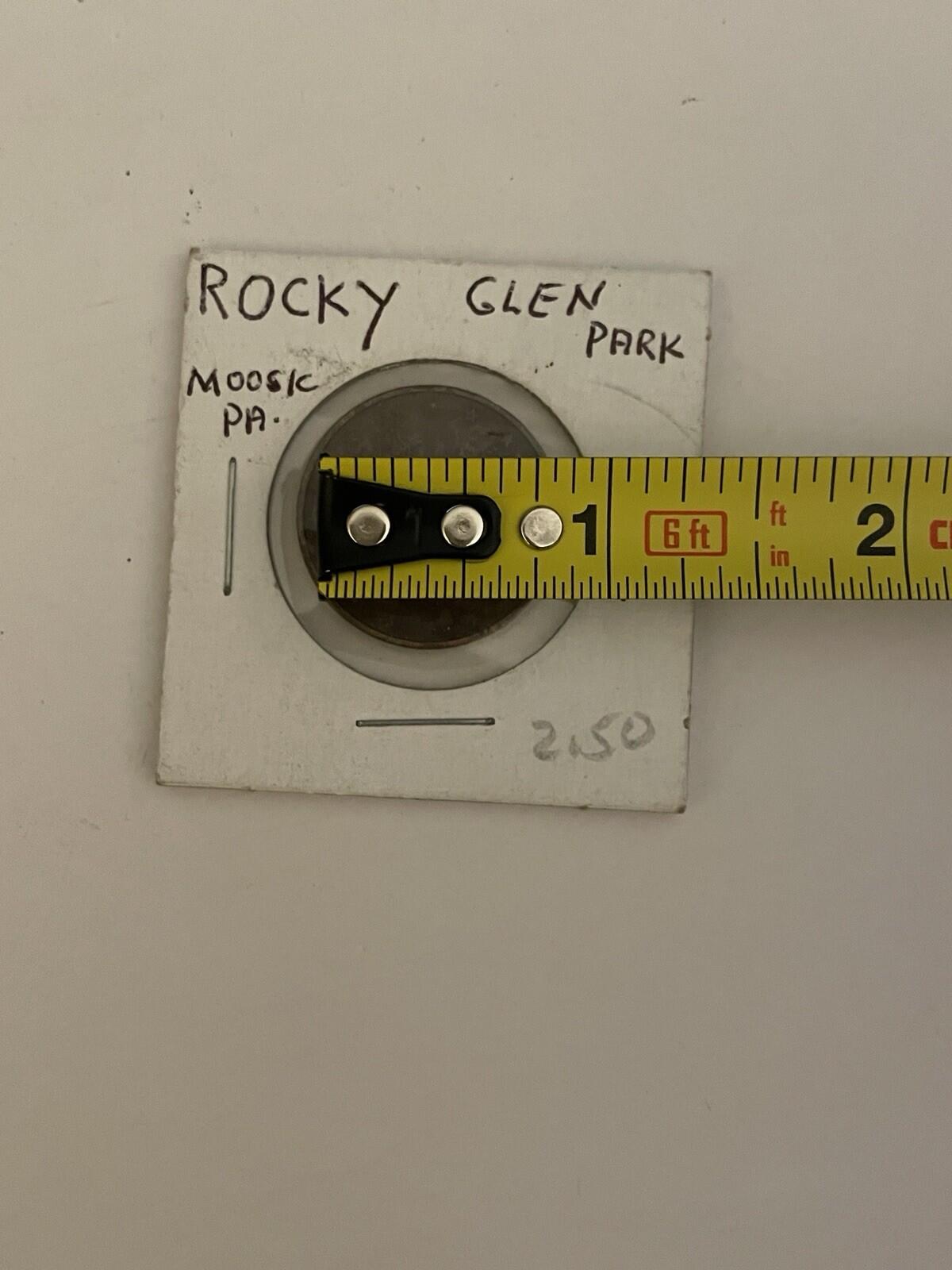Rocky Glen Park Moosic PA Token Coin Good For Gifts Rides Games Food Token - Image 5