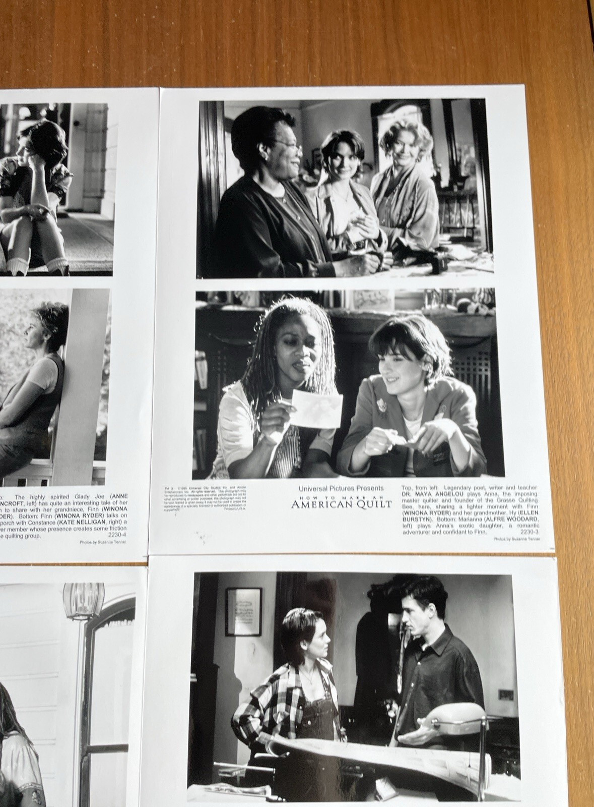 How To Make An American Quilt Movie Photo Lot Of 5 Winona Ryder Photo 8 x 10 - Image 5