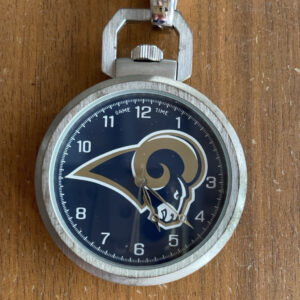 St Louis Rams NFL Football Pocket Watch